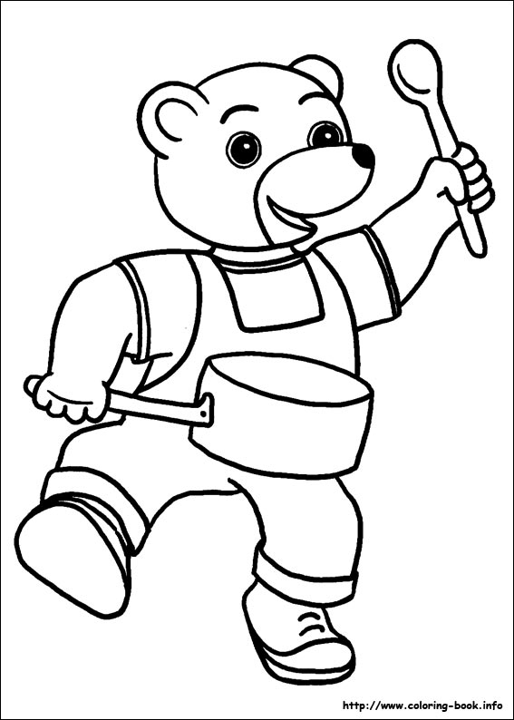 Little Brown Bear coloring picture